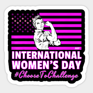 International Womens Day Sticker